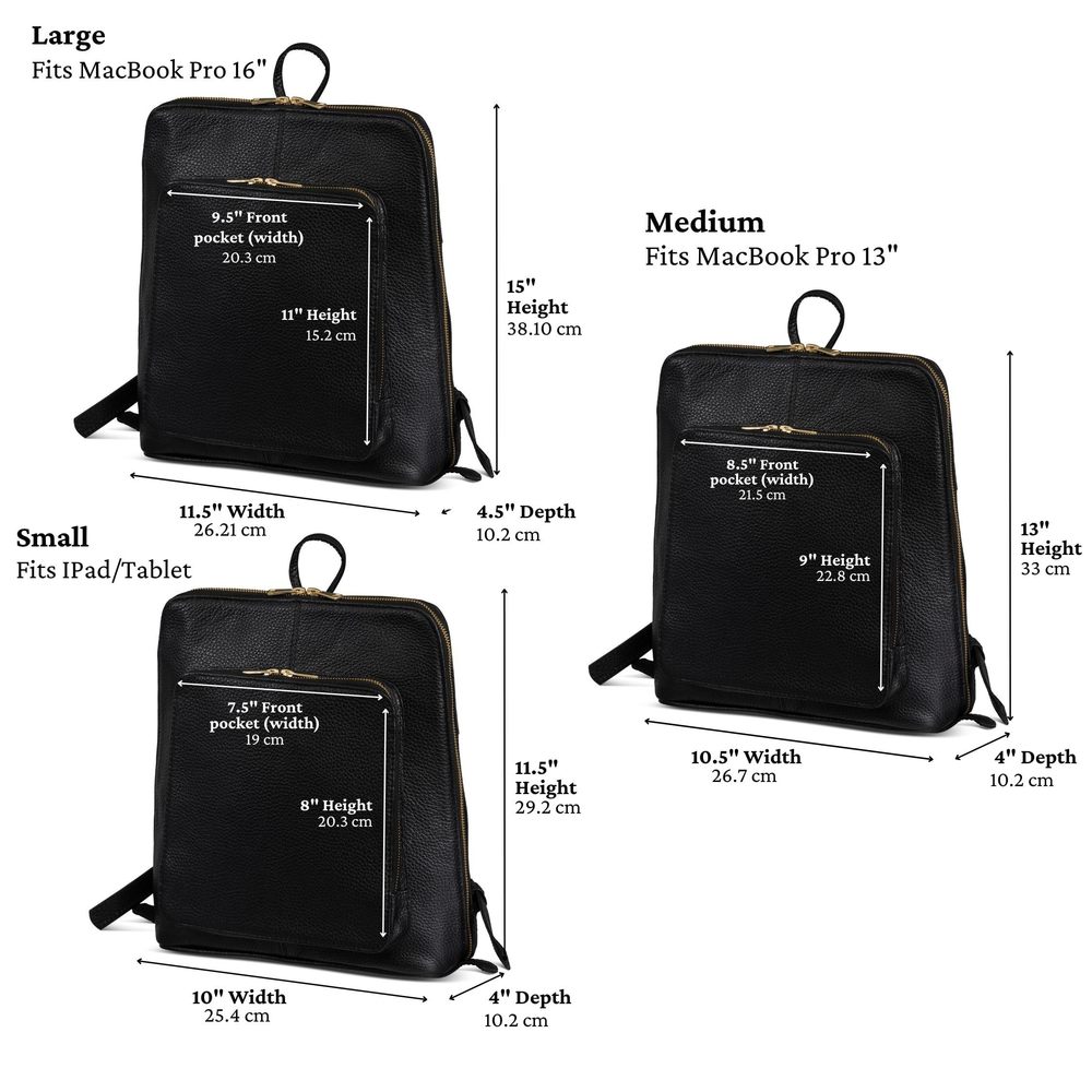 Tech Leather Backpack Purse (Small)🐦 - Picture 2 of 6